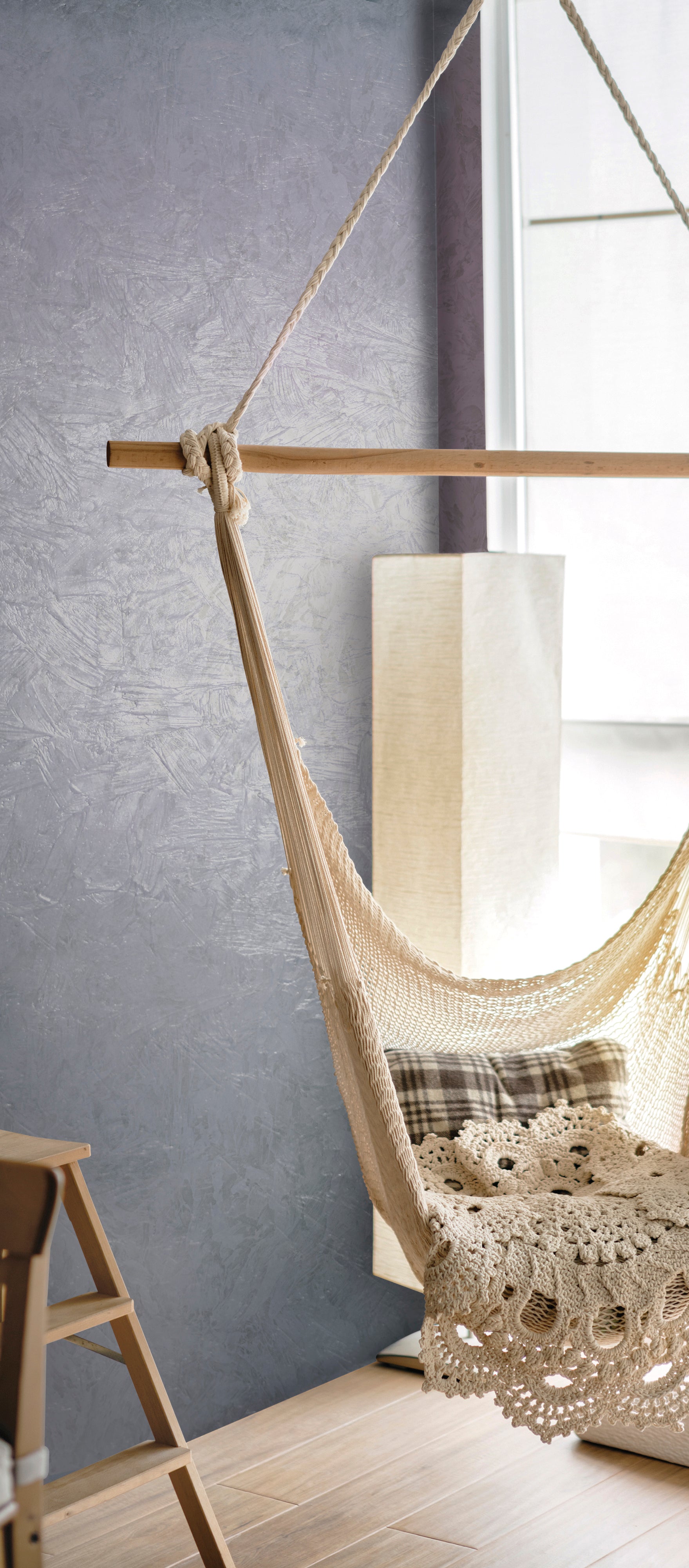 Meteore 8 Lamé  Metallic Stone Wall Finish — full view