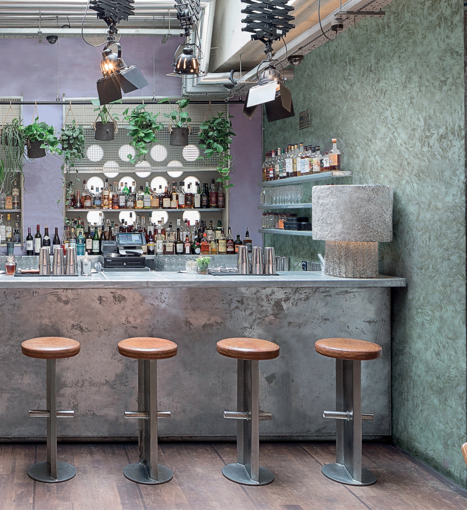 Meteore 8 Lamé  Metallic Stone Wall Finish mineral metallic finish