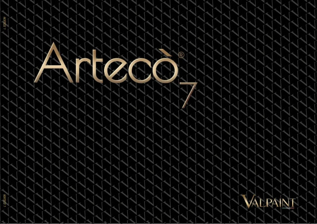 Arteco 7 · original VALPAINT catalogue cover