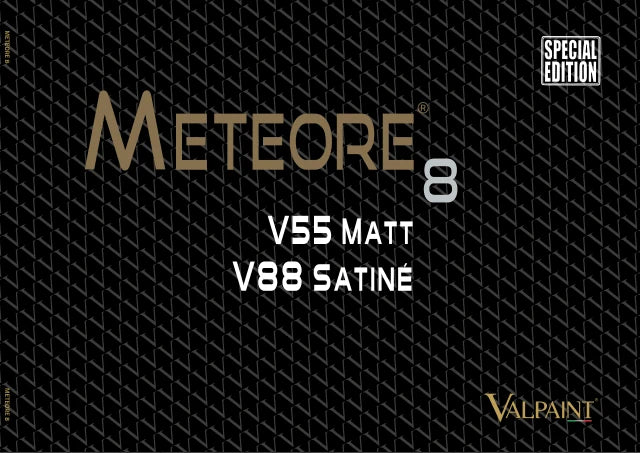 Meteore 8 · original VALPAINT catalogue cover