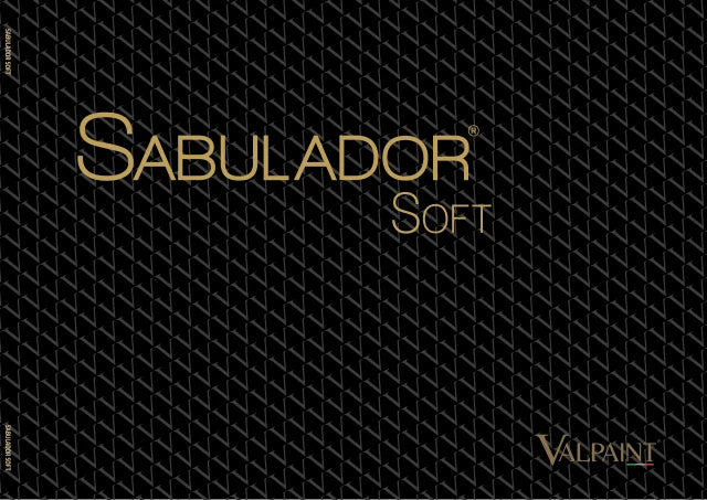 Sabulador Soft · original VALPAINT catalogue cover