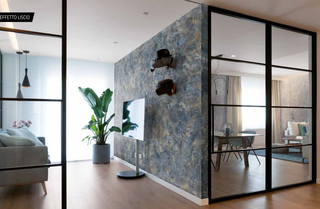 Smooth application room example for Meteore 8 · manufacturer catalogue study