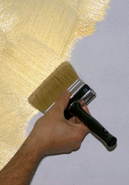 Brushed application photograph