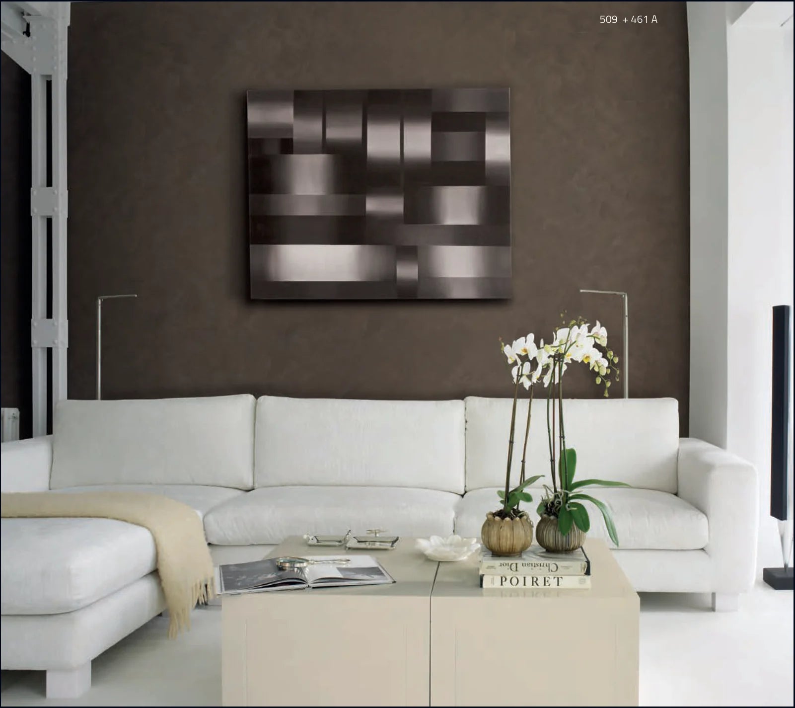 509 + 461 A · VALPAINT Valsetin catalogue, June 2022 · room example