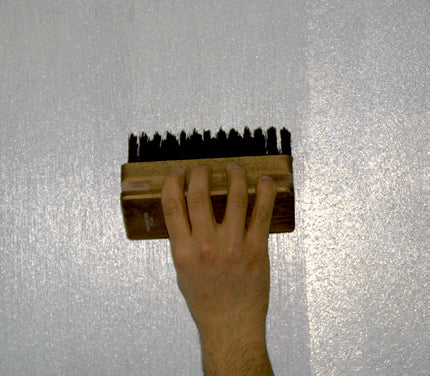Streaked application photograph